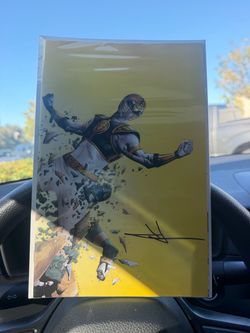Power rangers comic book signed by jae lee