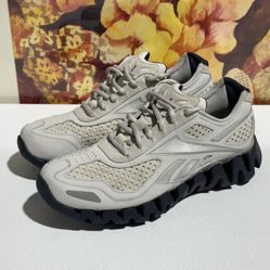 Reebok Men’s FLU 910 ZigTech Zig Size 6 Running Shoes Gray 71-V57443 Sneakers