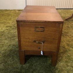 File Cabinet Antique