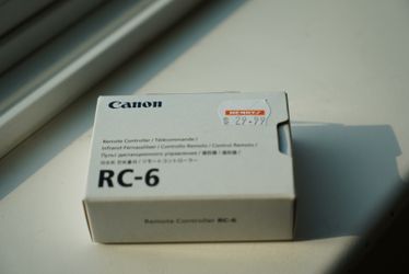 Canon photo remote controller RC-6