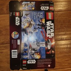 BOX ONLY – LEGO Star Wars Hoth Attack Set 75138