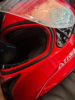 Atria Lightweight Full-Face Motorcycle Helmet