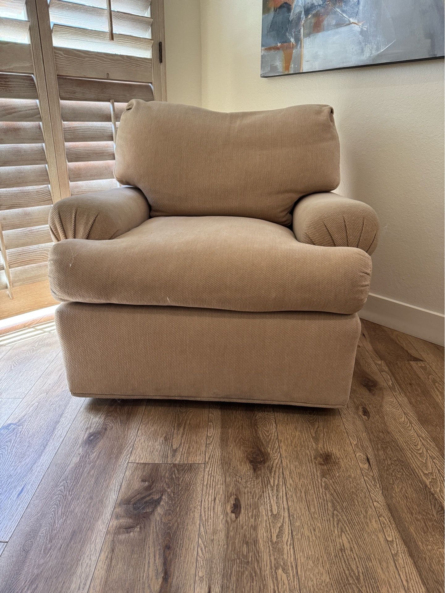KREISS Oversized Goose Down Chair – Luxury Comfort – Great Condition