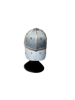 Light Blue Rhinestone Embellished Baseball Cap
