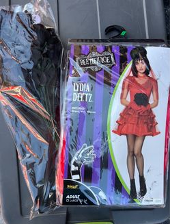 Beetlejuice Lydia Deetz Halloween Costume Adult Large
