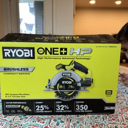 Ryobi PSBCS01B ONE+HP 18V Cordless Compact 6-1/2 In. Circular Saw TOOL ONLY H57Ryobi PSBCS01B ONE+HP