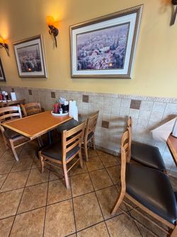 Used Restaurant Tables, Chairs, Bases
