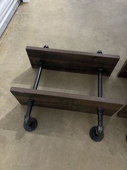 Industrial Style Decor Shelves