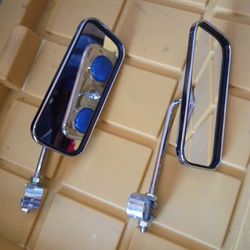 Mirrors for lowrider bike or beach cruiser