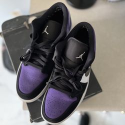 jordan 1 low “court purple”