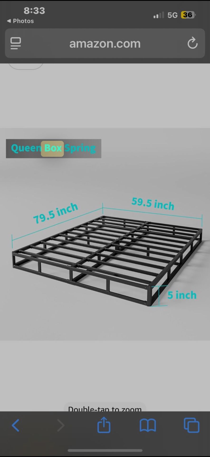 Queen Size Box Spring