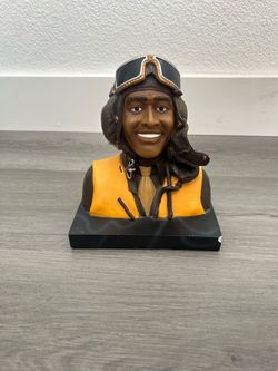 Norman Hughes WWll Airman Sculpture