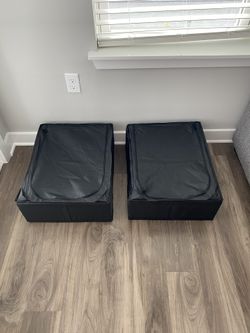 2 IKEA Under the bed storage boxes