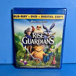 Rise of the Guardians Blu-ray DVD DreamWorks 2-Disc Combo Pack -  Kids Animated 