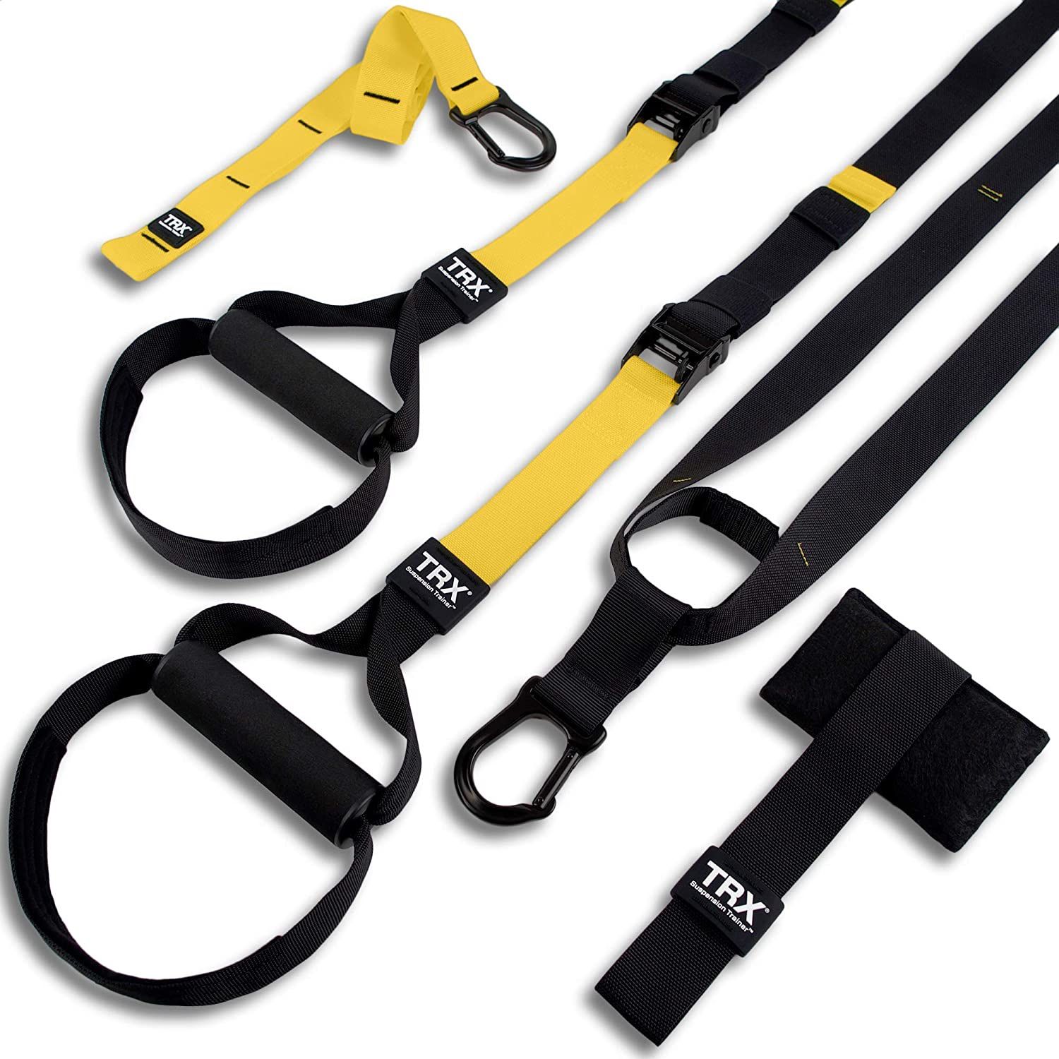 MOJCO Suspension Straps Home Gym In a Box, All in One Workout Kit
