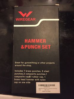 Hammer punch set wiregear