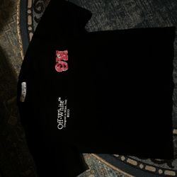 Black and red Off-White streetwear t-shirt Brand new Comes with tag and receipt
