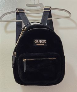 Guess fur mini backpack
