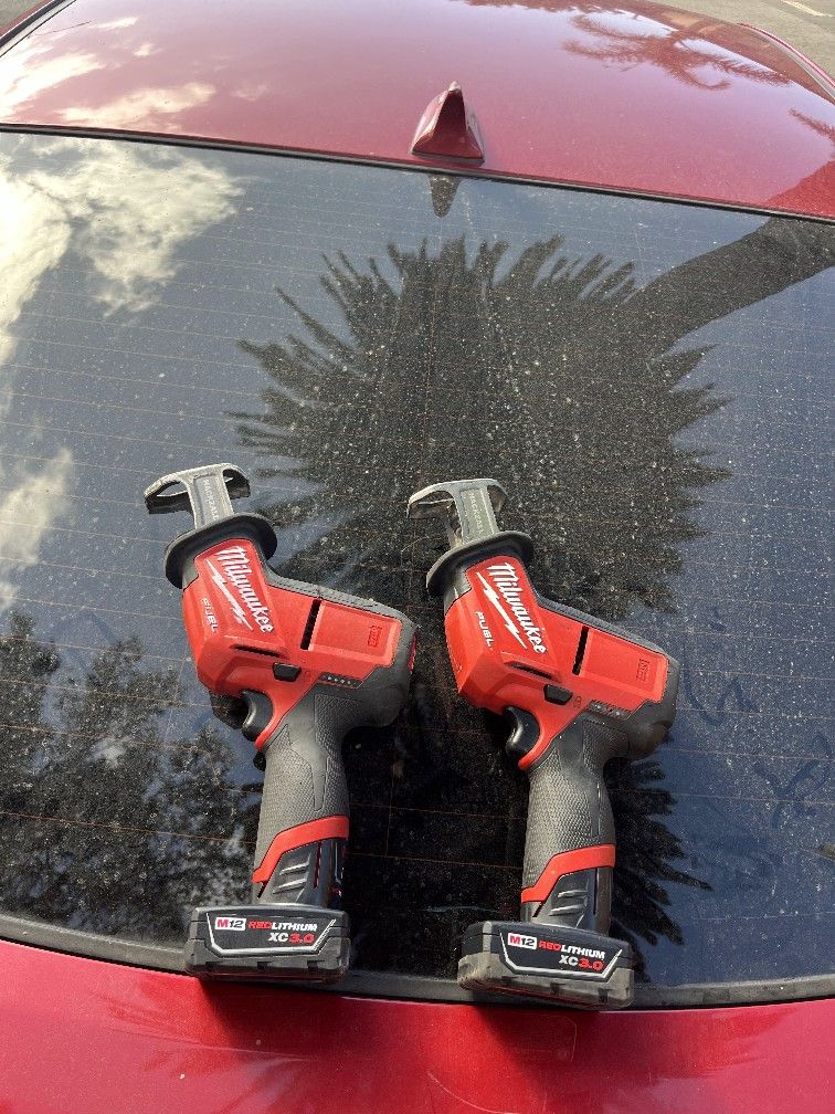 Milwaukee M12 Haczall Fuel Con Bateria Nueva 3.0ah $100 Cada Uno
