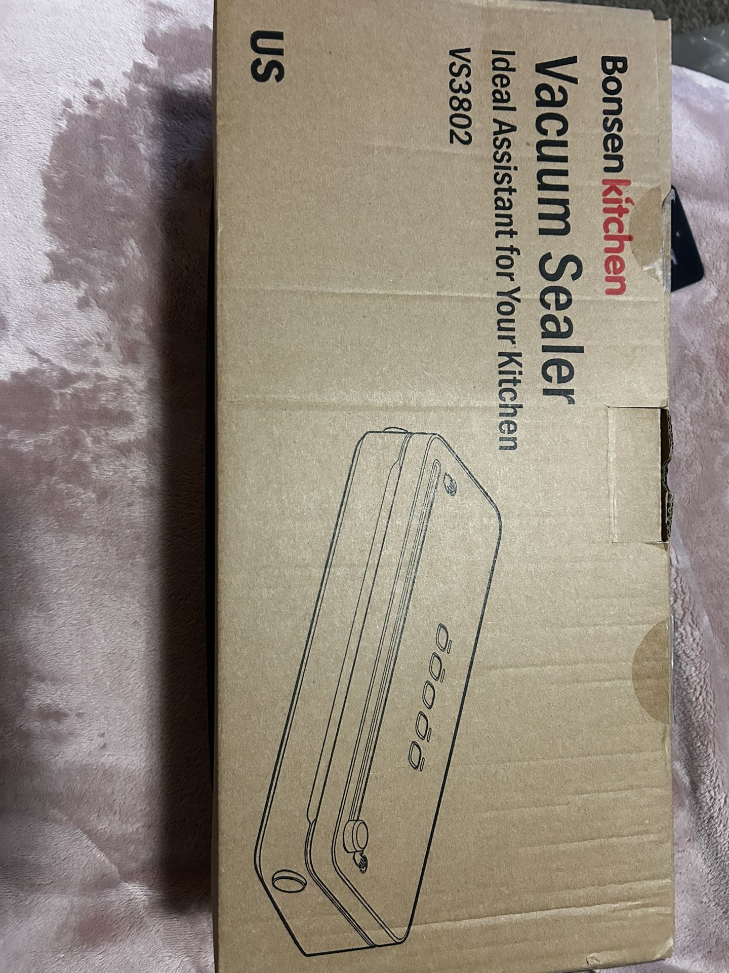 🧊 Bonsenkitchen Vacuum Sealer – NEW + 100 Vacuum Bags