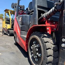 HANGCHA Forklift 3 stages 5500 Lb 2018 Year 