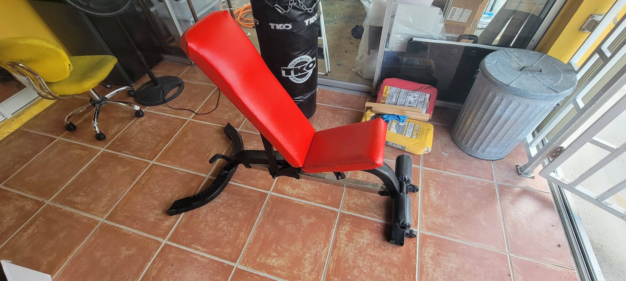 Adjustable Bench Gym Equipment Weights