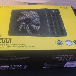 Corsair HX1200i 1200W Modular ATX Power Supply Zero RPM Mode Japanese Capacitors