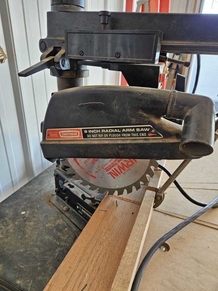 Craftsman Radial Arm Saw