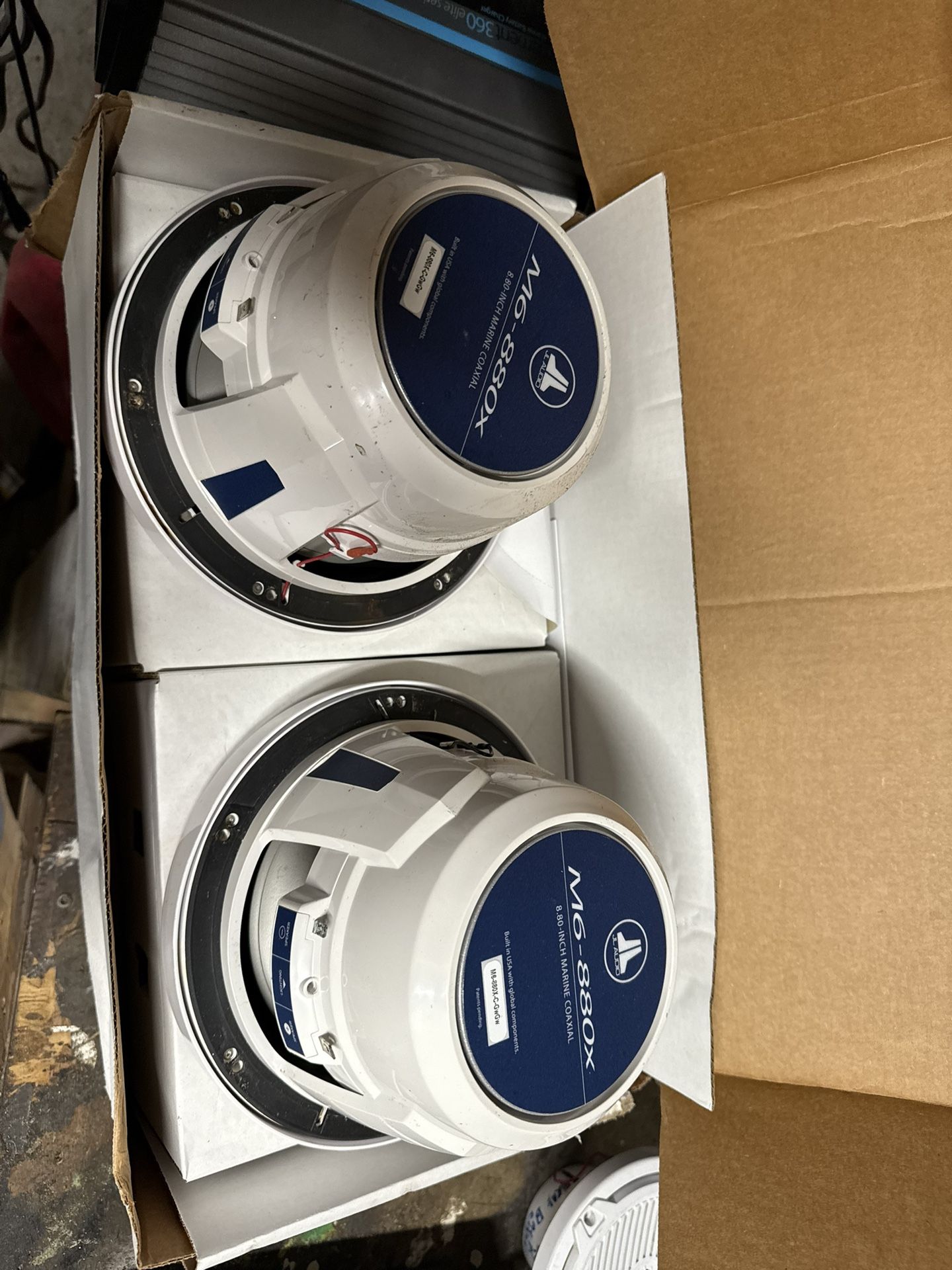 JL Audio Speakers 6.5” And 8.8”