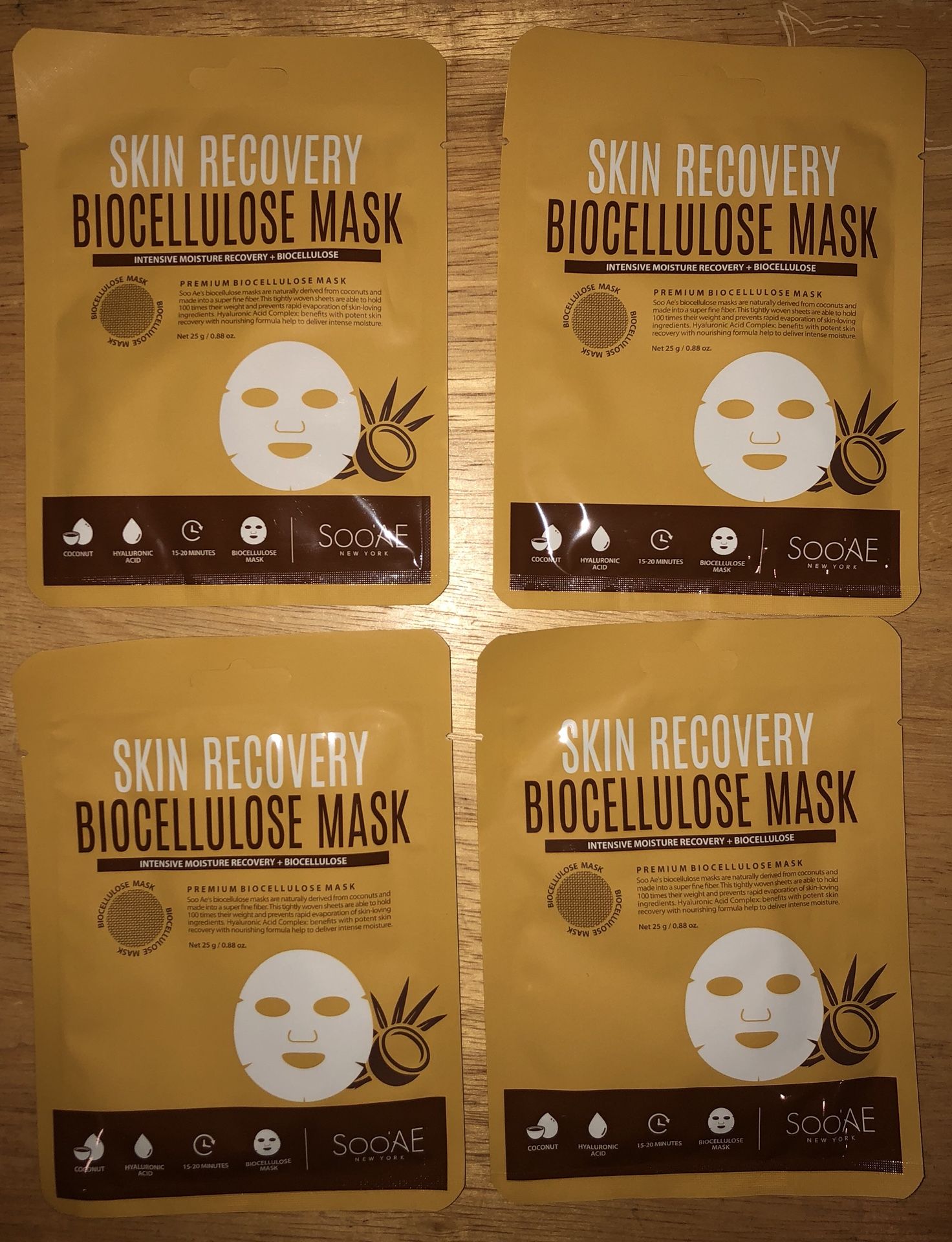 SOO’AE SKIN RECOVERY BIOCELLULOSE MASKS