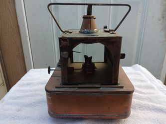 vintage from 1910s Railway signal lamp BRM  By sherwoods birmingham 