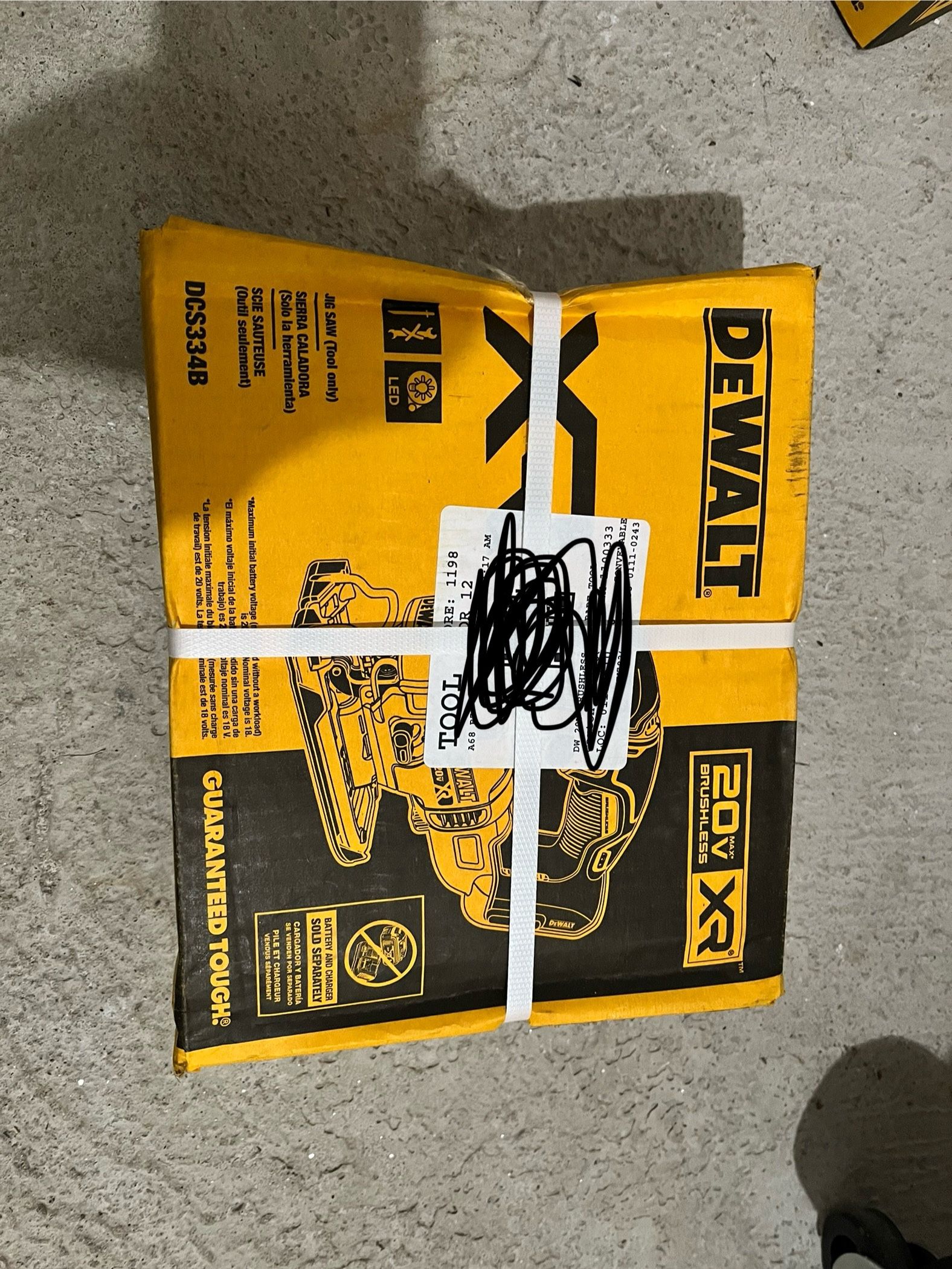 Dewalt XR 20-volt Max Brushless Variable Speed Keyless Cordless Jigsaw