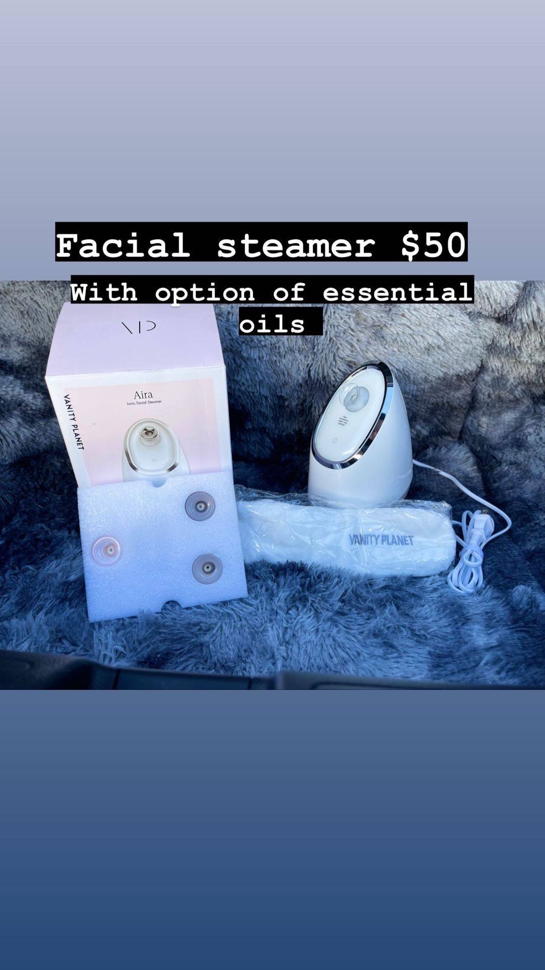 Aira Facial Steamer / Aira Vaporizador Facial