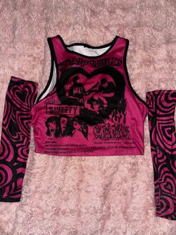 Pink Top With Sleeves