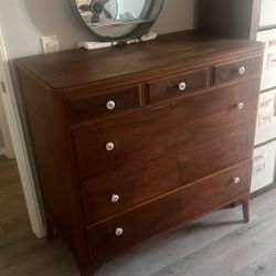 Wooded Antique Dresser