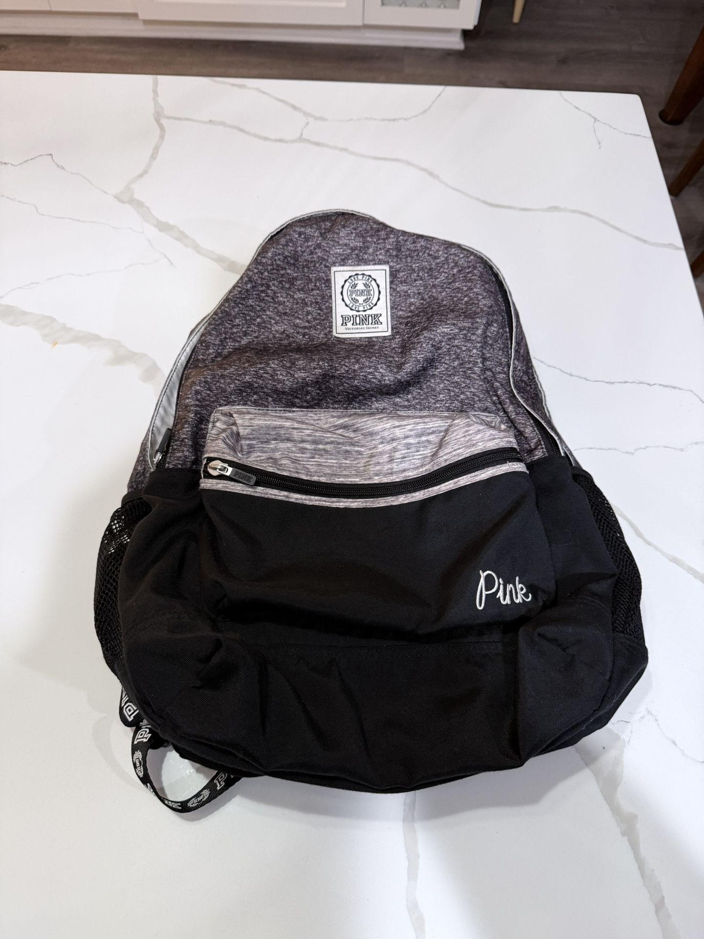 Victoria Secret PINK Backpack Black/Gray
