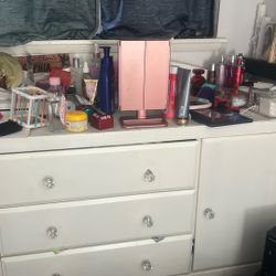 Baby Cabinet And Changing Diaper 