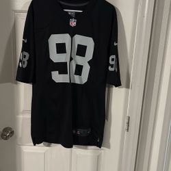 Max Crosby Jersey Size S 