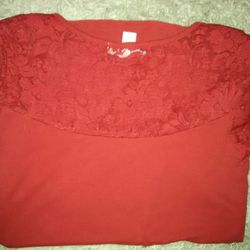 Ambiance Apparel Red Small Shirt for Sale in Gibsonton, FL - OfferUp