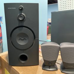 Harman Kardon Computer Speakers With Subwoofer 