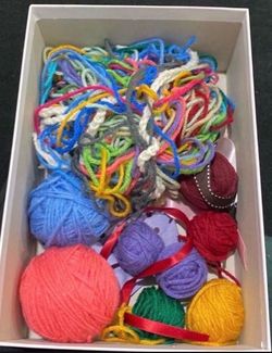 Yarn  & ribbon