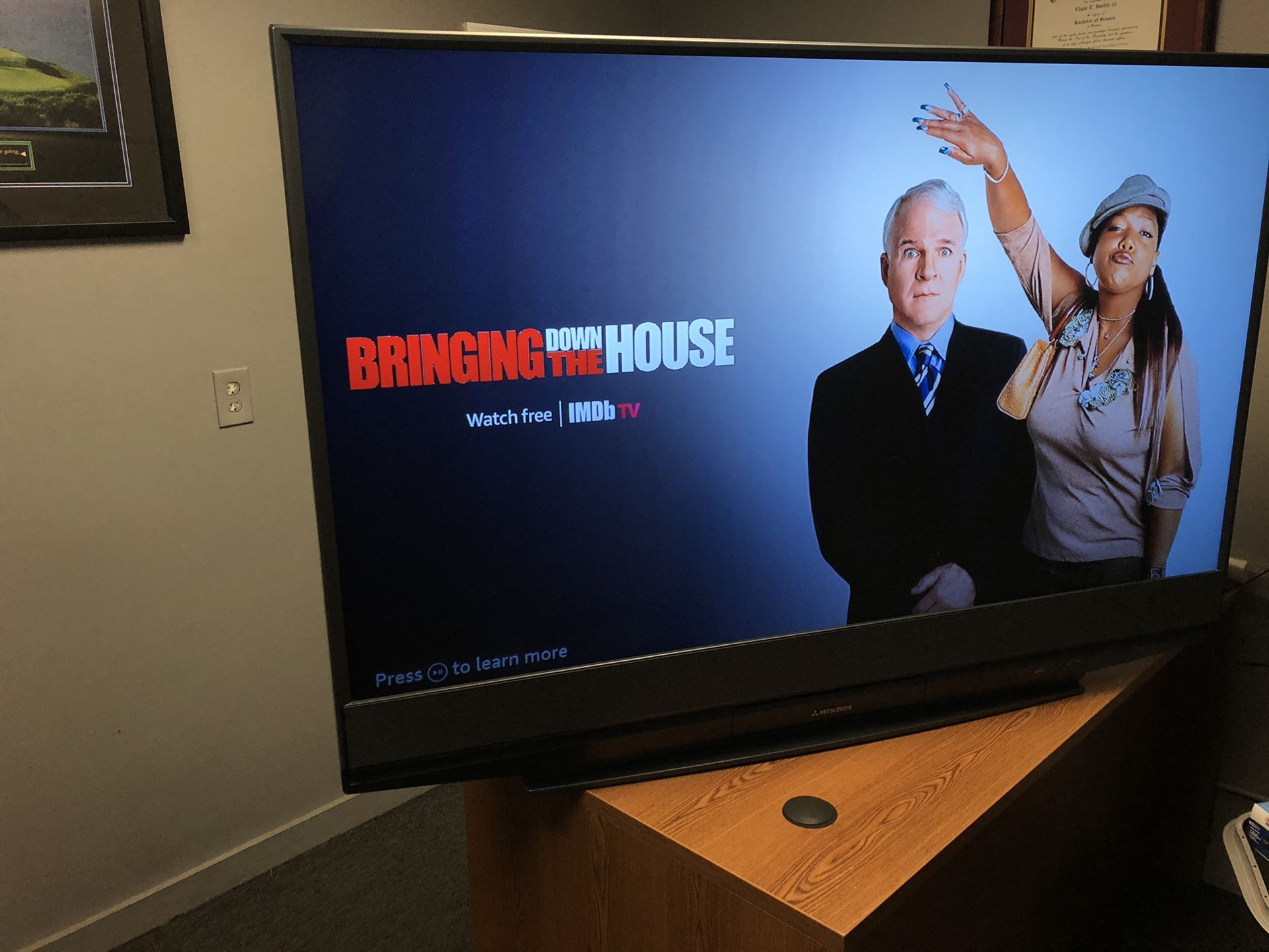Mitsubishi 65” Tv —- Model Wd-65731