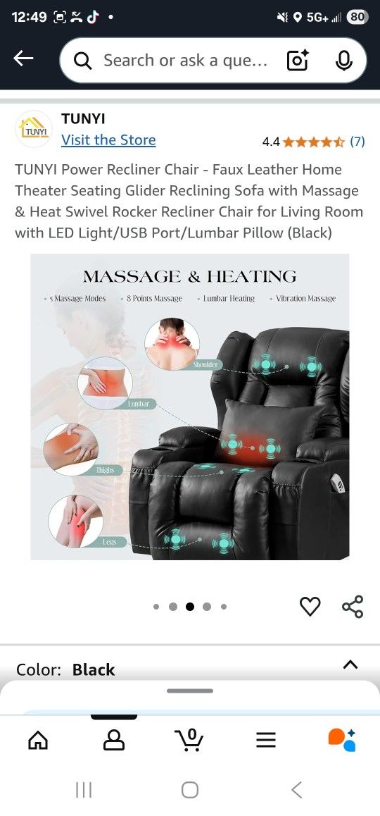 NEW Recliners In Boxes. Set Of Two