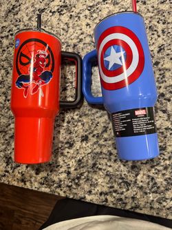 Marvel 40oz Stainless Steel Tumblers Set of 2