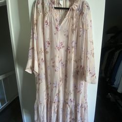 H&M Maxi Long Sleeve Dress 