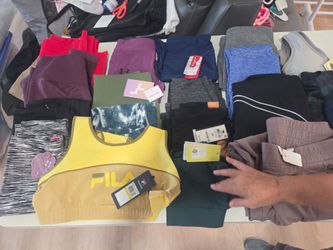 New/gently used sports bras leggings