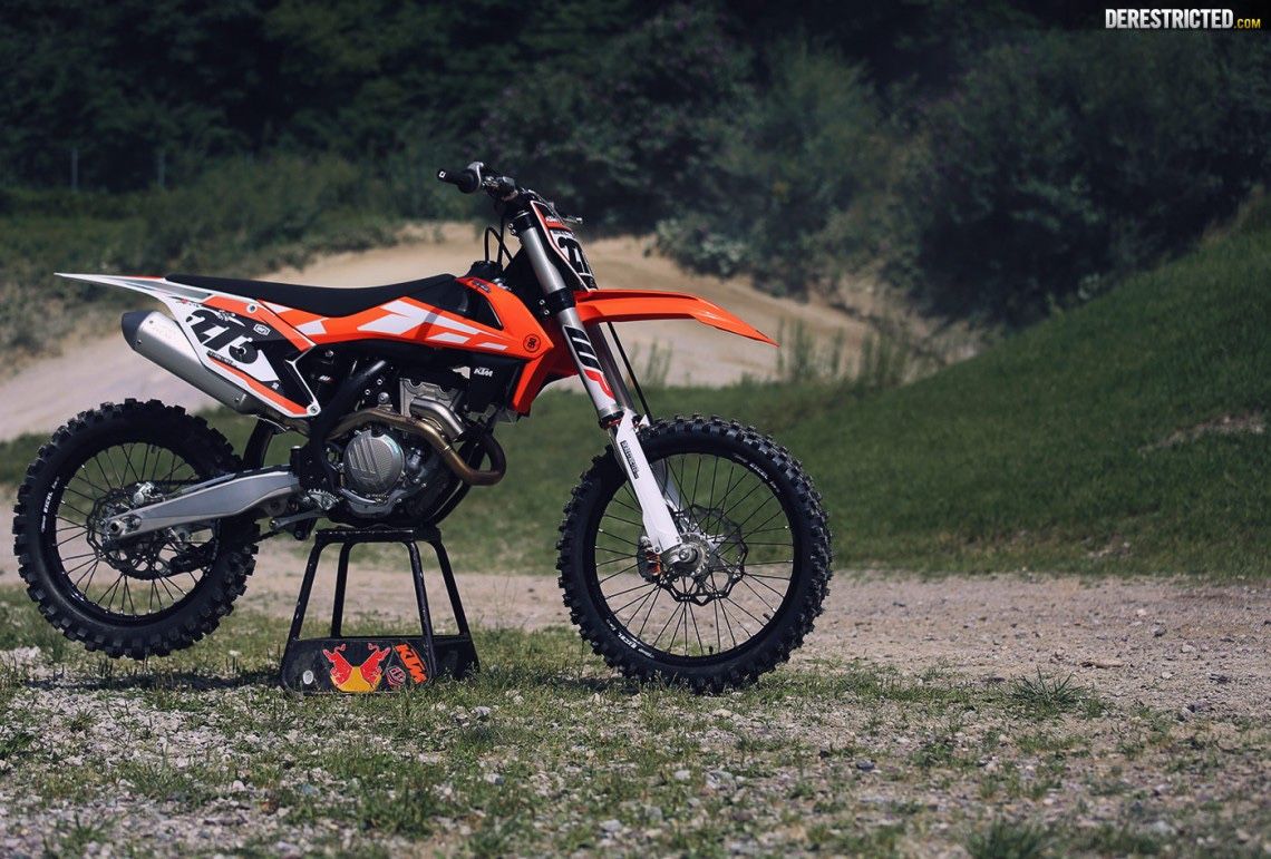 2016 Ktm Sxf CLEAN FRAME ONLY WITH TITTLE