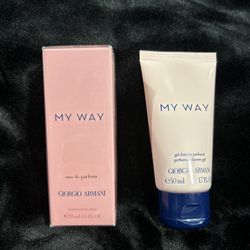 2pc Bundle Giorgio Armani, My Way Perfume & Shower Gel