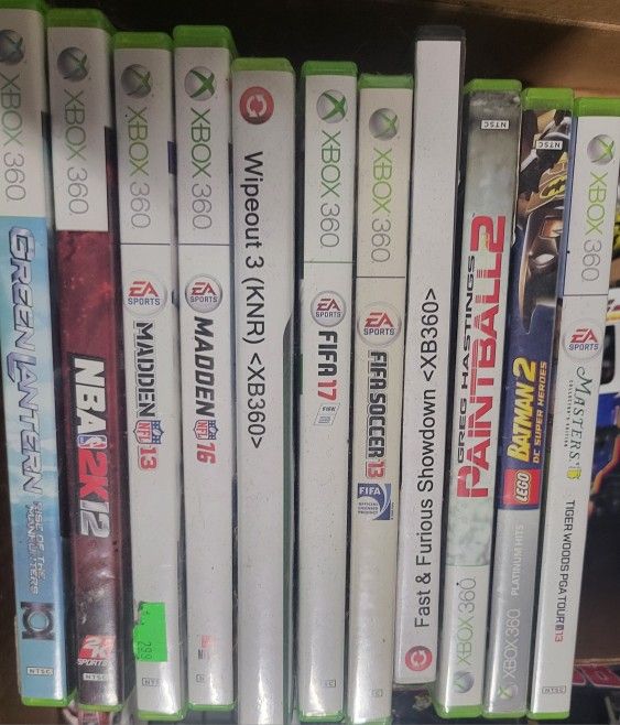 XBOX 360 Games Madden FIFA NBA 2K LEGO