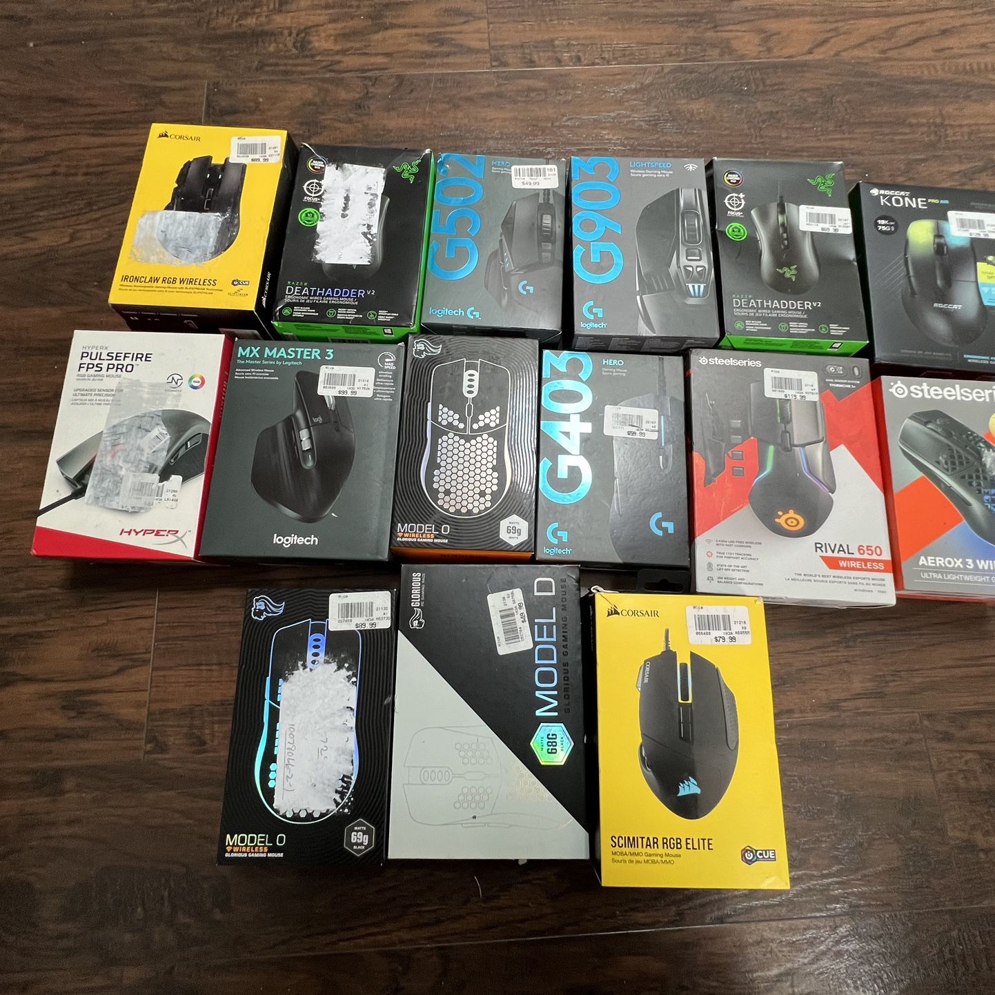 Gaming Mouse Lot